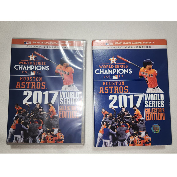 world series 2017 Houston Astros 8 disc DVD collection - Picture 1 of 9